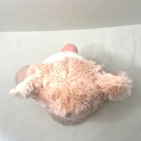 Silver One Pink Owl Bird Bear Stuffed Animal Plush Toy - Picture 7 of 8